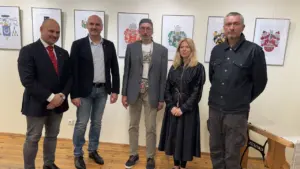 Anykščiuose – heraldikos paroda su Baranausko atkurtu herbu